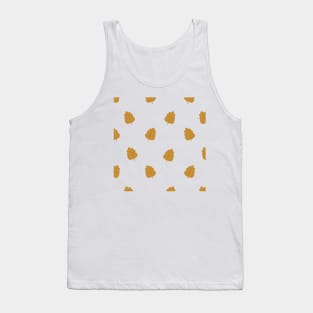 Pattern leaves Tank Top